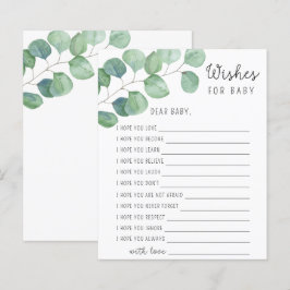 Groen Eucalyptus - Wensen voor baby