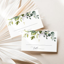 Groen, Eucalyptusbladeren, Boho, Doop