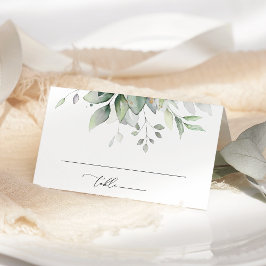 Groen, Eucalyptusbladeren, Botanische Huwelijk Plaatskaartje