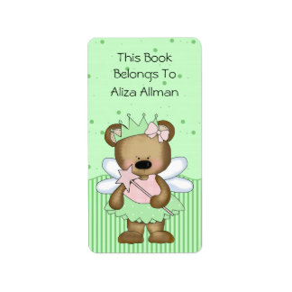 Groen Fairy Beer Bookplate Label