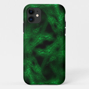 Groen fantasiepatroon iPhone 11 hoesje