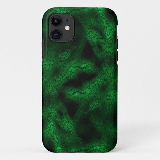 Groen fantasiepatroon Case-Mate iPhone case (Achterkant)