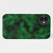 Groen fantasiepatroon Case-Mate iPhone case (Achterkant (horizontaal))