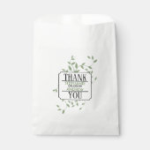 Groen Favor Bag Bedankzakje (Voorkant)