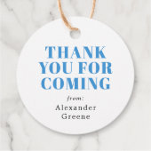 Groen Feest Dier Aap Verjaardagsfeest Bedankjes Labels (Achterkant)