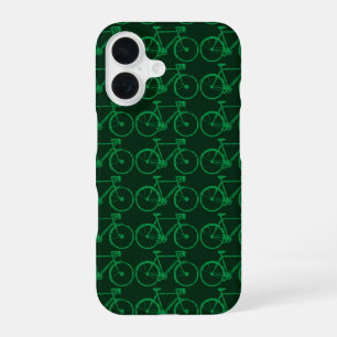 groen fietsen / fietsen iPhone 16 hoesje