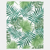 Groen fleece deken (Voorkant)