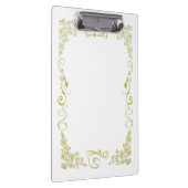 Groen Floral klembord (Rechts)