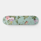  groen Floral ontwerp Persoonlijk Skateboard (Horizontaal)