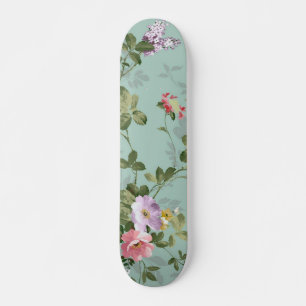  groen Floral ontwerp Persoonlijk Skateboard