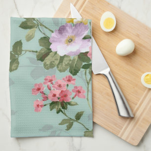  groen Floral ontwerp Theedoek