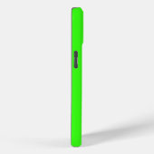 Groen fluorescerend neonmonogram Case-Mate iPhone case (Achterkant / Rechts)