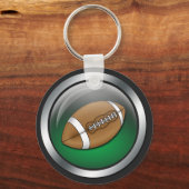 Groen: Football: Sleutelhanger (Voorkant)