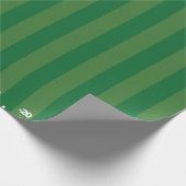 Groen Football Veldsportteam Cadeaupapier (Hoek)