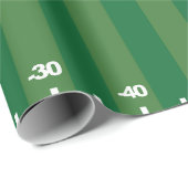 Groen Football Veldsportteam Cadeaupapier (Rol Hoek)