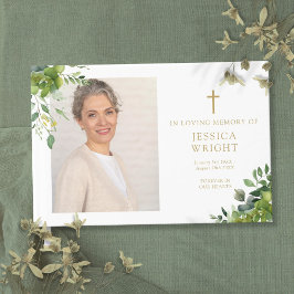Groen Foto Christelijke Herdenkingsdienst Gastenboek