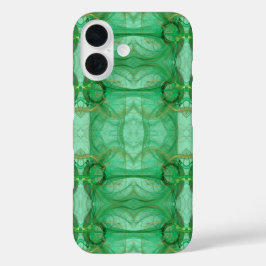 Groen Fractal iPhone hoesje