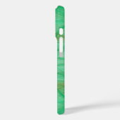 Groen Fractal telefoonhoes Case-Mate iPhone Case (Achterkant / Links)