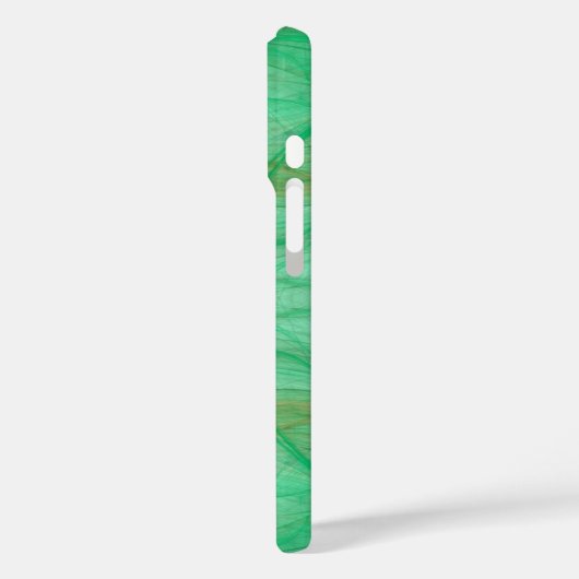 Groen Fractal telefoonhoes Case-Mate iPhone Case (Achterkant / Links)