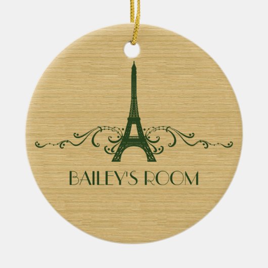 Groen Frans Vlaams Ornament (Voorkant)