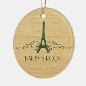 Groen Frans Vlaams Ornament (Links)