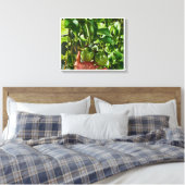 Groen Fruit Canvas Afdruk (Insitu (Slaapkamer))