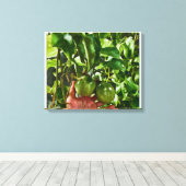 Groen Fruit Canvas Afdruk (Insitu (Houten vloer))