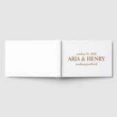 Groen gastenboek · Modern Wedding gastenboek · Tra (Volledig)