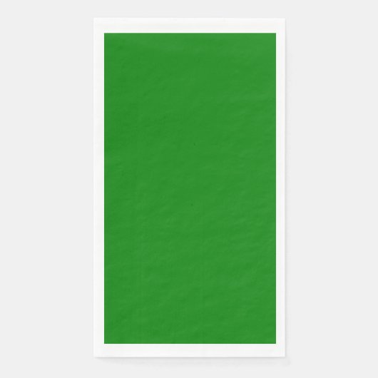 Groen gastenpapier servet (Voorkant)