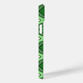 Groen geabstraheerd Hoesje-Mate iPhone hoesje (Achterkant / Rechts)
