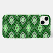 Groen geabstraheerd Hoesje-Mate iPhone hoesje (Achterkant (horizontaal))