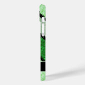 Groen geabstraheerd Hoesje-Mate iPhone hoesje (Achterkant / Links)