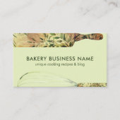 Groen gebak Kookbakkerij Visitekaartje (Voorkant)