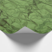 Groen Gebald Inpakpapier (Hoek)