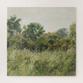 Groen Gebied Grote  Olie Legpuzzel