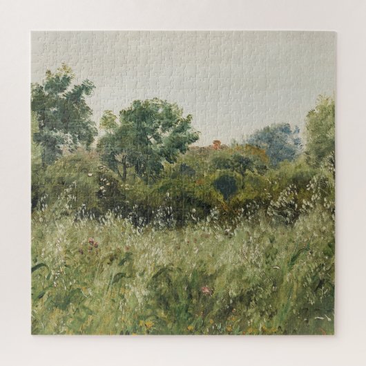 Groen Gebied Grote  Olie Legpuzzel (Verticaal)