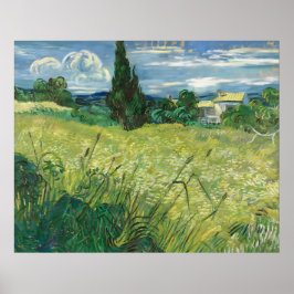 Groen Gebied Vincent van Gogh Poster