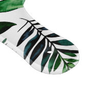 Groen gebladerte botanische Natuur gepersonaliseer Snijplank (Hoek)