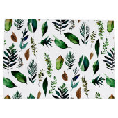 Groen gebladerte Botanische Natuur Groot Cadeauzakje (Achterkant)