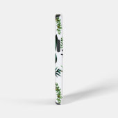 Groen gebladerte Botanische Natuur iPhone Hoesje (Rechterkant)
