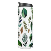 Groen gebladerte Botanische Natuur Thermosbeker (Geroteerd rechts)
