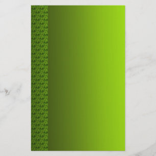Groen Gebladerte Briefpapier