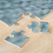 Groen gebreide textuur: trendy achtergrond legpuzzel (Zijkant)