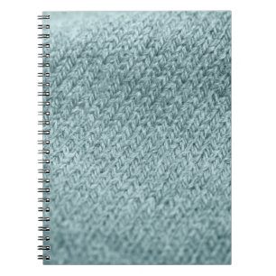 Groen gebreide textuur: trendy achtergrond notitieboek