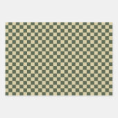 Groen gecontroleerd inpakpapier vel (Voorkant 3)