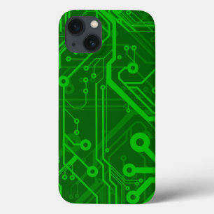 Groen gedrukte circuitbordpatroon Case-Mate iPhone case