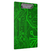 Groen gedrukte circuitbordpatroon klembord (Rechts)