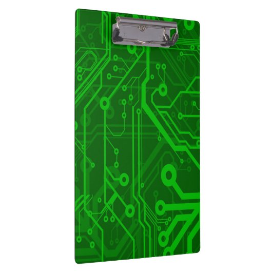 Groen gedrukte circuitbordpatroon klembord (Rechts)