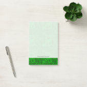 Groen gedrukte circuitbordpatroon post-it® notes (Kantoor)