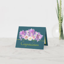 Groen Geel Boeket Roos & Krokus Gefeliciteerd